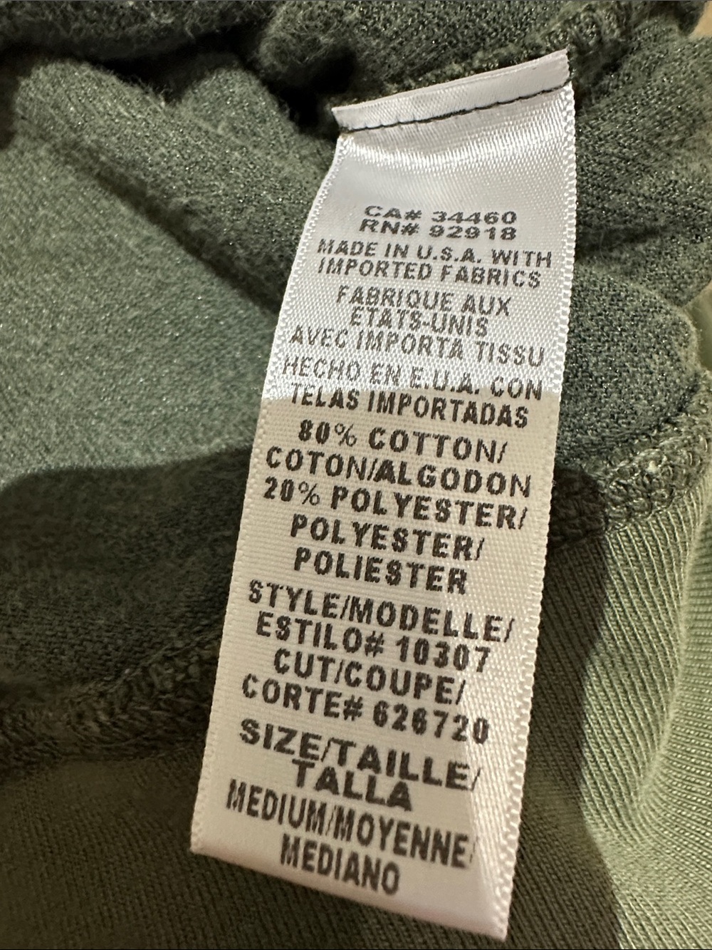 Juicy Couture Olive Green Medium Velour Zip Jacket - Picture 4 of 6